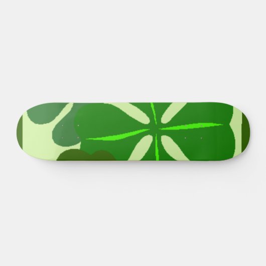 Vier Leaf Clover-skateboard Skateboard (Horizontaal)