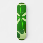 Vier Leaf Clover-skateboard Skateboard (Voorkant)