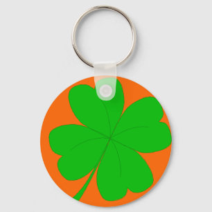 Vier Leaf Clover-Sleutelhanger Sleutelhanger
