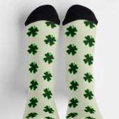 Vier Leaf Clover St. Patrick's Day Sokken (Top)