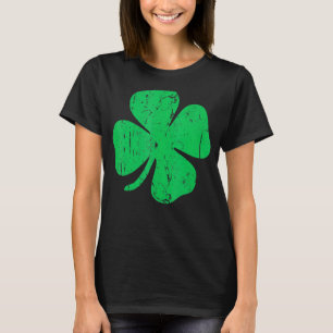 Vier Leaf Clover-Vintage Saint Patrick Day T-shirt