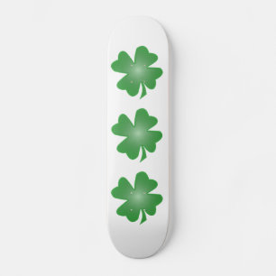 Vier lederen klap skateboard