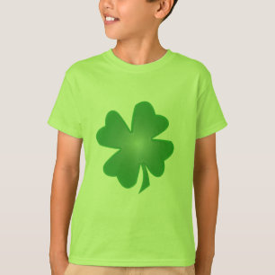 Vier lederen klap t-shirt