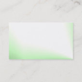 Vier lederen klaver (Shamrock)-profielkaart Visitekaartje (Achterkant)