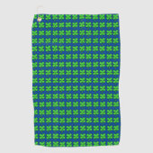 Vier lederen klevers uit St. Patrick's Day Lucky B Golfhanddoek (Voorkant)