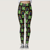 Vier lederompen en regenbogen leggings (Voorkant)