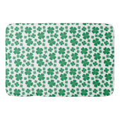 Vier lef Clover Pattern Groen Badmat (Voorkant)