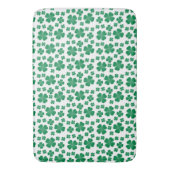 Vier lef Clover Pattern Groen Badmat (Voorkant Verticaal)