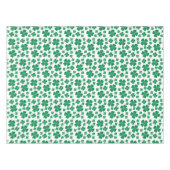 Vier lef Clover Pattern Groen Tafelkleed (Voorkant (Horizontaal))