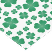 Vier lef Clover Pattern Groen Tafelkleed (Gekanteld)