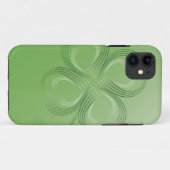 Vier lef-klaver Case-Mate iPhone case (Achterkant (horizontaal))