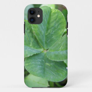 Vier lef-klaver Case-Mate iPhone case