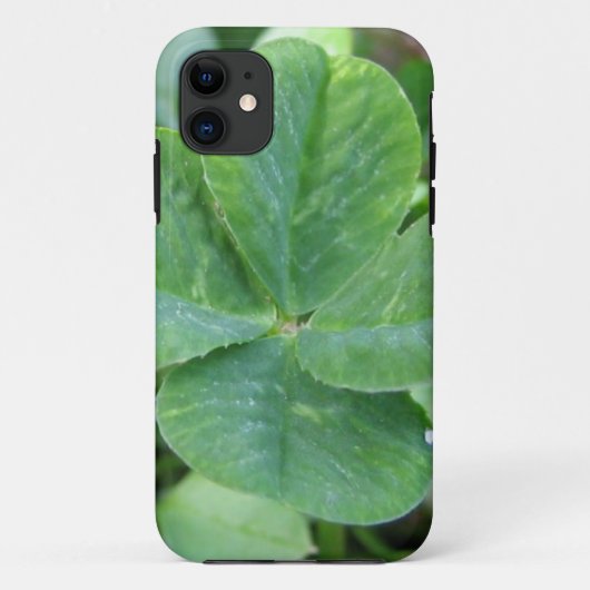 Vier lef-klaver Case-Mate iPhone case (Achterkant)
