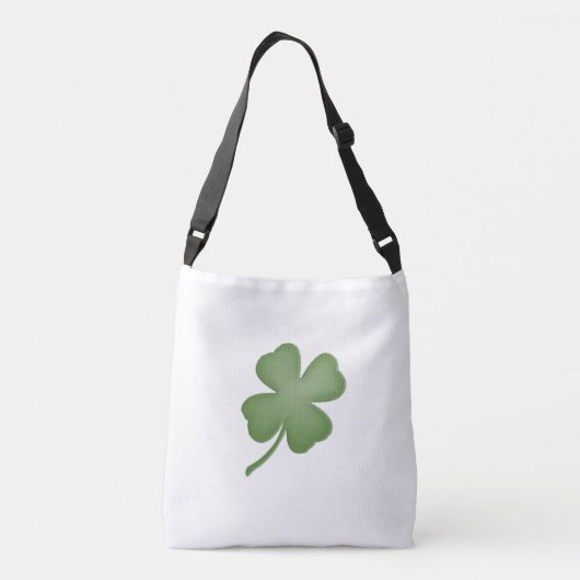 Vier lef-klaver crossbody tas (Achterkant)
