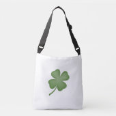 Vier lef-klaver crossbody tas (Voorkant)