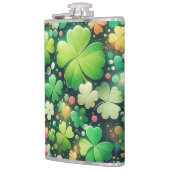 Vier lef-klaver heupfles (Links)