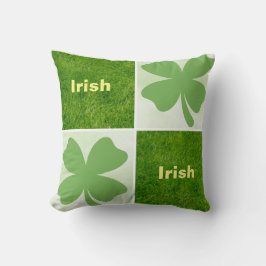 Vier lef-klaver kussen