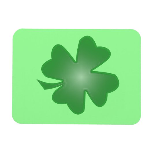 Vier lef-klaver magneet (Horizontaal)