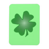 Vier lef-klaver magneet (Verticaal)