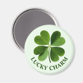 Vier lef-klaver magneet (Voorkant / Achterkant)