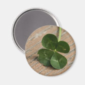 Vier lef-klaver magneet (Voorkant / Achterkant)