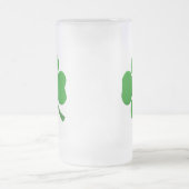 Vier lef-klaver matglas bierpul (Center)