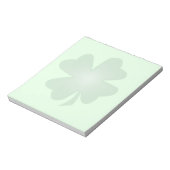 Vier lef-klaver notitieblok (Linkerzijde)