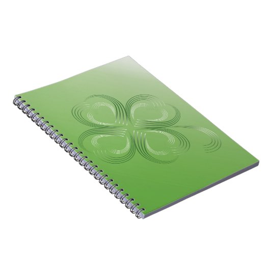 Vier lef-klaver notitieboek (Rechterzijde)