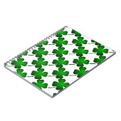 Vier lef-klaver notitieboek (Linkerzijde)