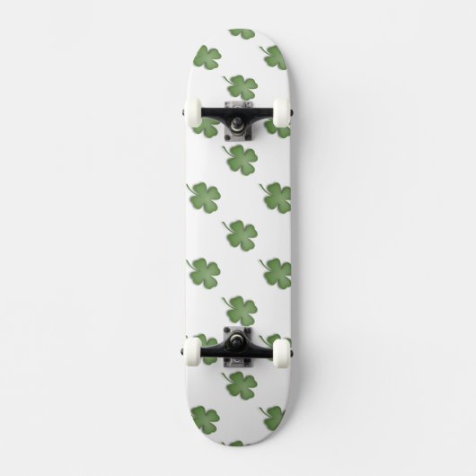 Vier lef-klaver skateboard (Voorkant)