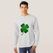 Vier lef-klaver t-shirt (Voorkant volledig)