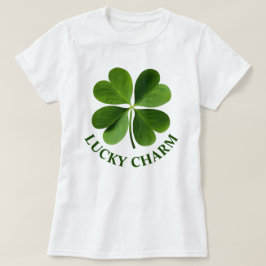 Vier lef-klaver t-shirt