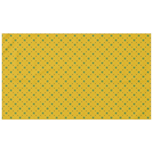 Vier lef-klaver tafelkleed (Voorkant (Horizontaal))