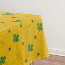 Vier lef-klaver tafelkleed