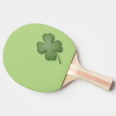 Vier lef-klaver tafeltennisbatje (Zijkant)