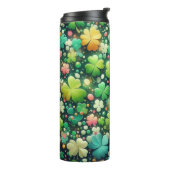 Vier lef-klaver thermosbeker (Gedraaid links)