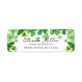 Vier lef-Vrijgezellenfeest Etiket (Voorkant)