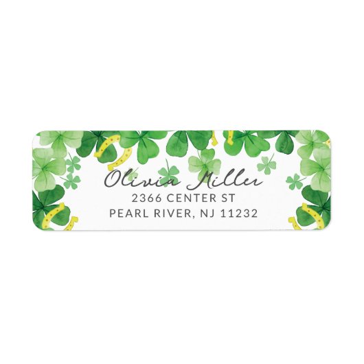 Vier lef-Vrijgezellenfeest Etiket (Voorkant)