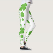 Vier leggings van bladklaver (Rechts)