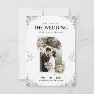 Vier Liefde en Vreugde met deze Stunning Bruiloft Kaart