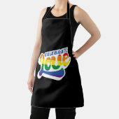 Vier Liefde - LGBTQ Design Schort (Insitu)