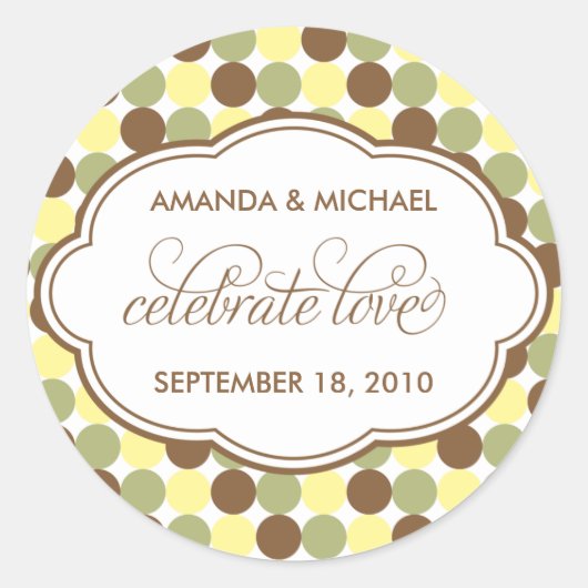 Vier liefde - Sweet Spots Sticker (Voorkant)