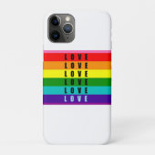 Vier liefde, trots en authenticiteit Case-Mate iPhone case (Achterkant)
