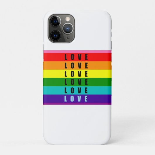 Vier liefde, trots en authenticiteit Case-Mate iPhone case (Achterkant)