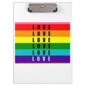 Vier liefde, trots en authenticiteit klembord (Voorkant)