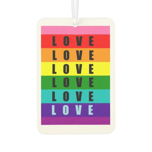 Vier liefde, trots en authenticiteit luchtverfrisser (Achterkant)