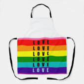 Vier liefde, trots en authenticiteit schort (Voorkant)