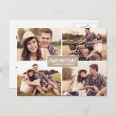  Vier Lijst van de Foto sparen het Briefkaart van  (Voorkant / Achterkant)