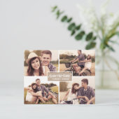  Vier Lijst van de Foto sparen het Briefkaart van  (Staand voorkant)