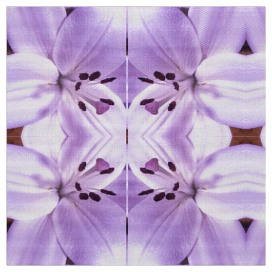 Vier Lilies Stof (Swatch)